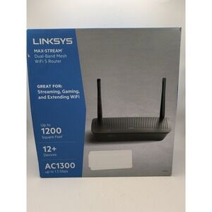 Linksys MR6350 Wireless WiFi AC1300 Dual-Band Mesh Router High Speed Internet S5